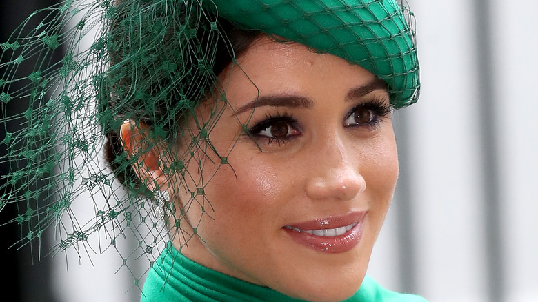 Meghan Markle in green