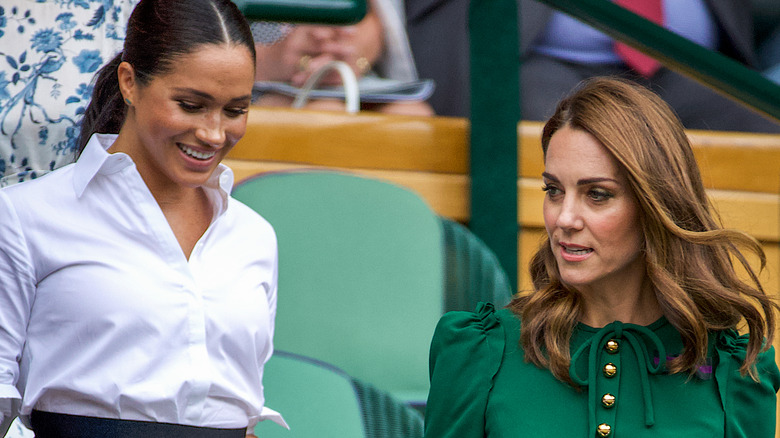 Meghan Markle and Kate Middleton