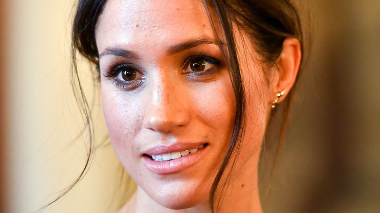 Meghan Markle smiling