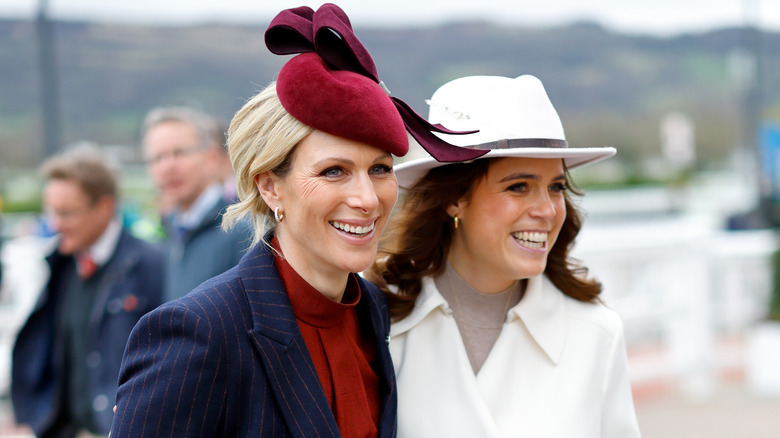 Zara Tindall and Princess Eugenie