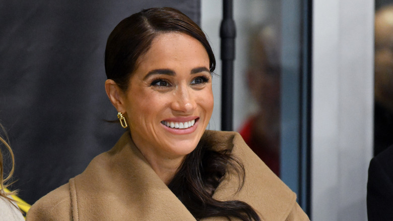 Meghan Markle smiling