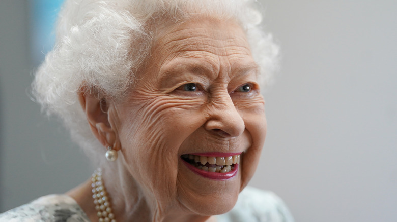 Queen Elizabeth in July of 2022