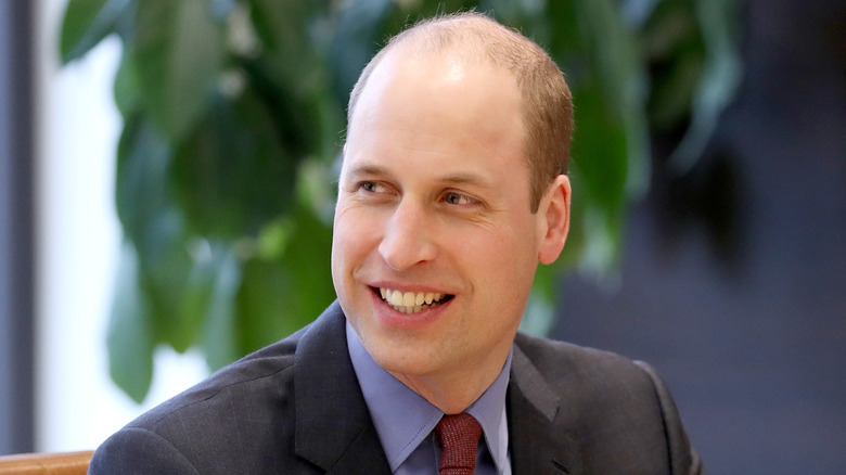 Prince William smiling