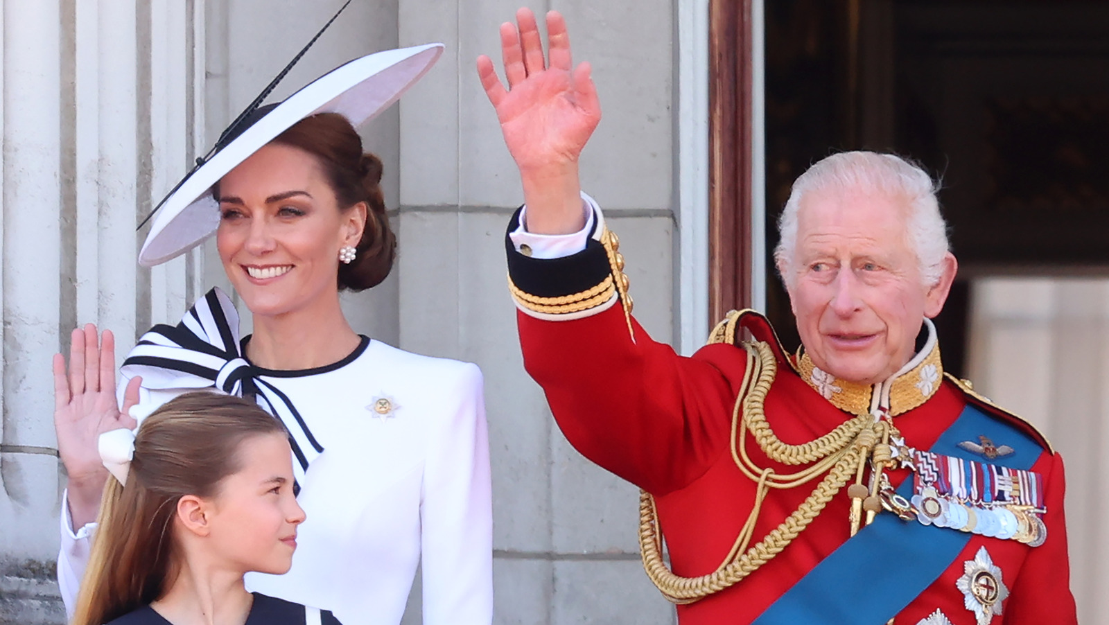 Royal Fans Couldn't Look Away From Kate & Charles At 2024 Trooping The