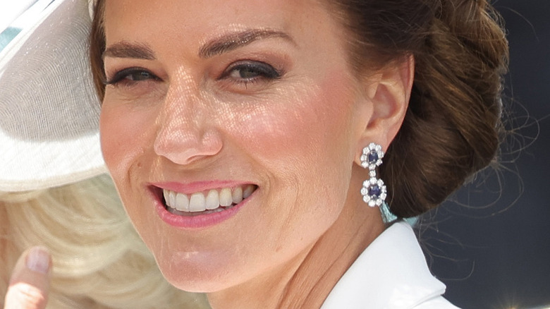 Princess Catherine smiling 