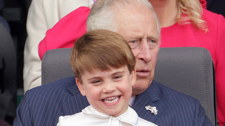 Prince Charles and Prince Louis