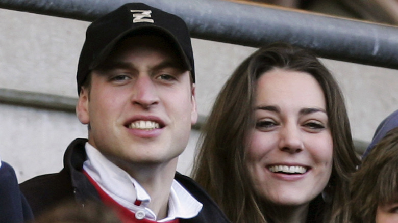 William and Kate when they were dating