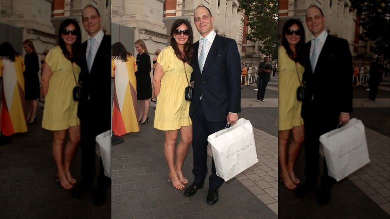 Lady Sophie Windsor and Frederick Windsor at the V&A Summer Party in London.