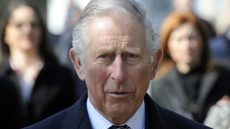 King Charles III at an event