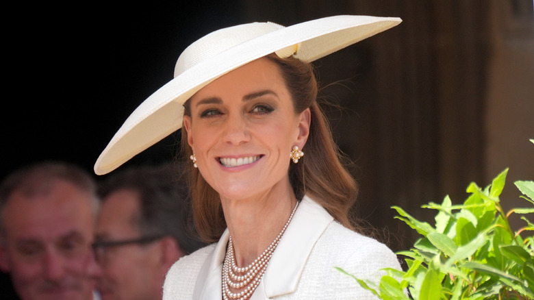 Princess Catherine at the Order of the Garter service