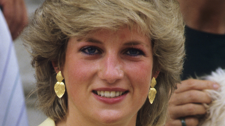 Princess Diana smiling