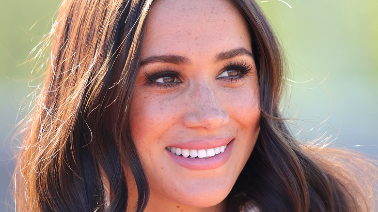 Meghan Markle smiling