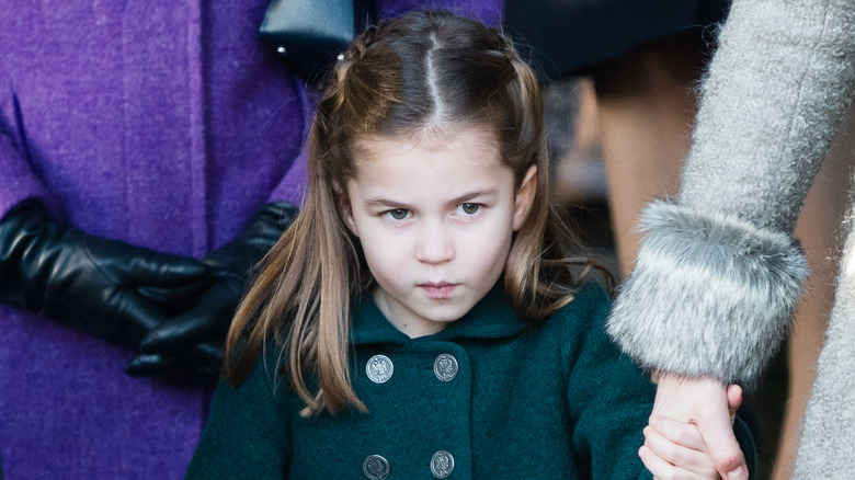 Princess Charlotte walking