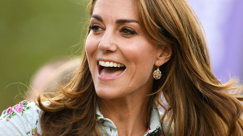 Kate Middleton laughing 
