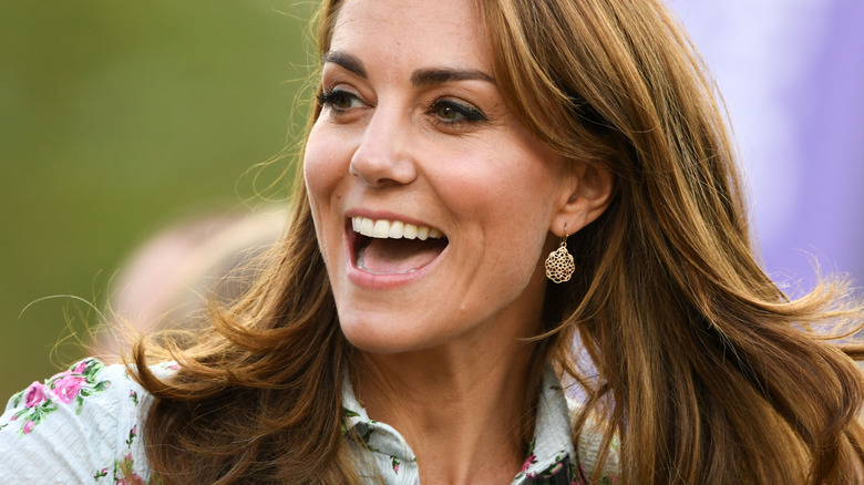 Kate Middleton laughing