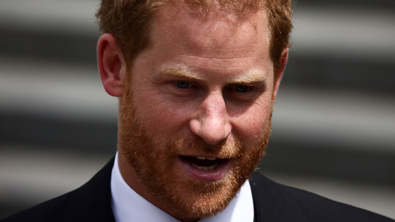 Prince Harry close up