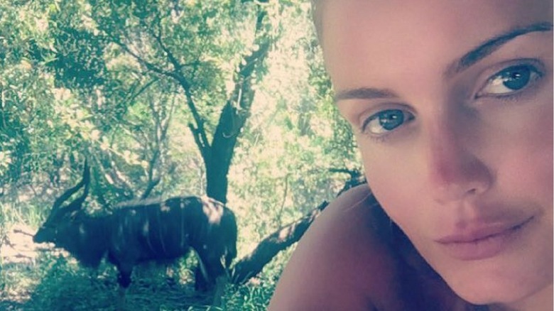 Lady Kitty Spencer without makeup