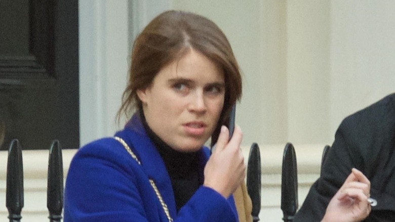 Princess Eugenie makeup free