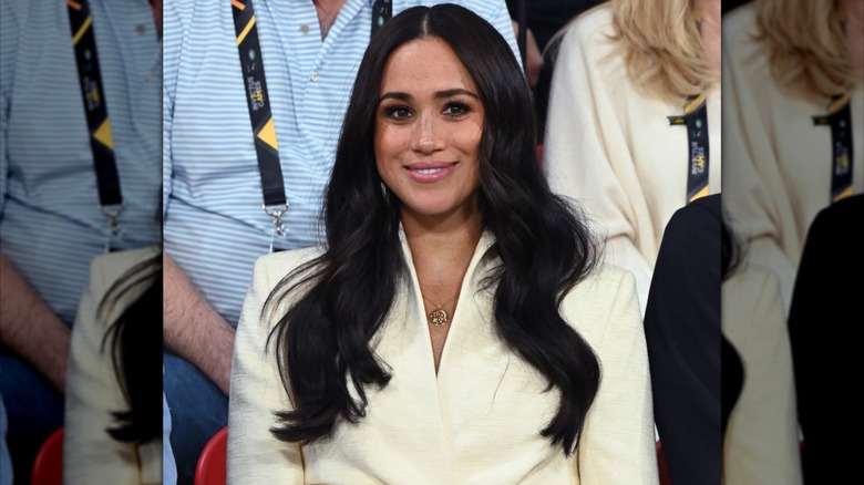 Meghan Markle smiling