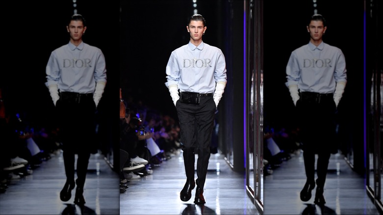 Count Nikolai of Monpezat walks the runway