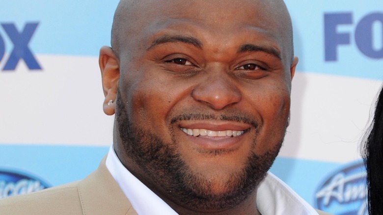 Ruben Studdard on the red carpet