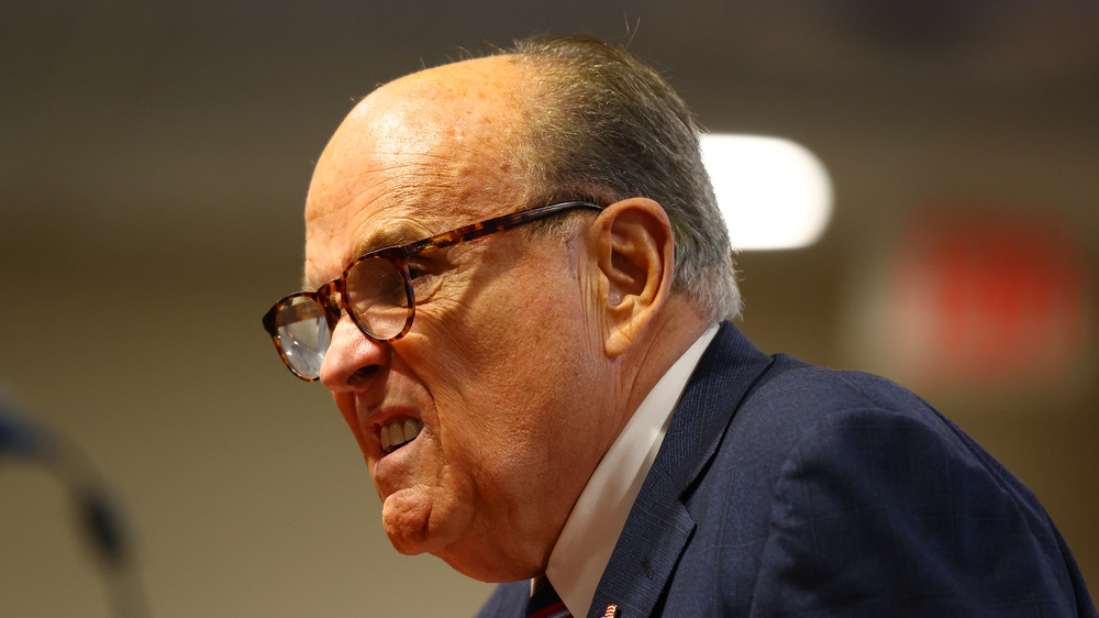 Angry Rudy Giuliani