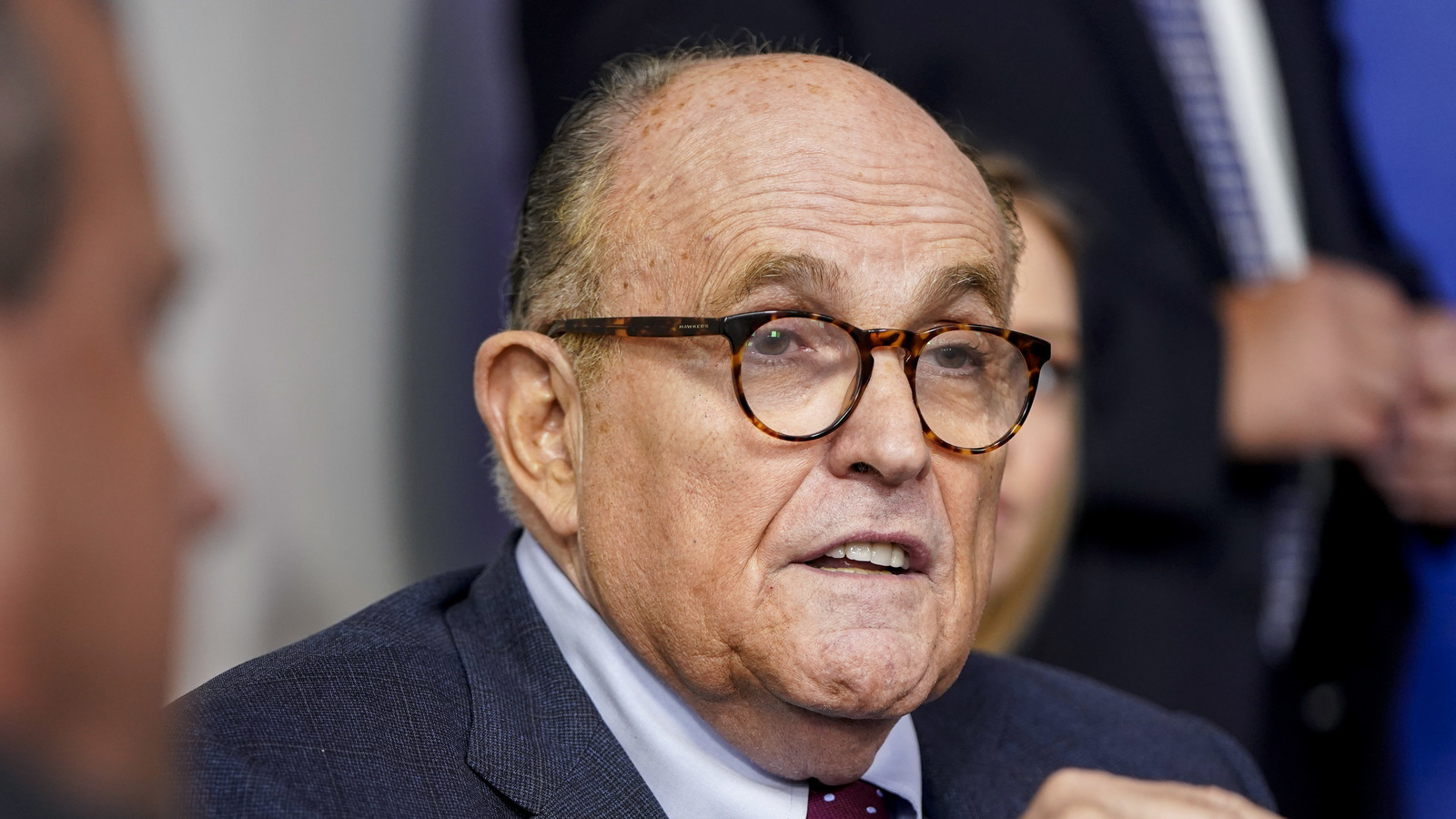 Rudy Giuliani's Live Hair Dye Blunder Has Everyone Talking