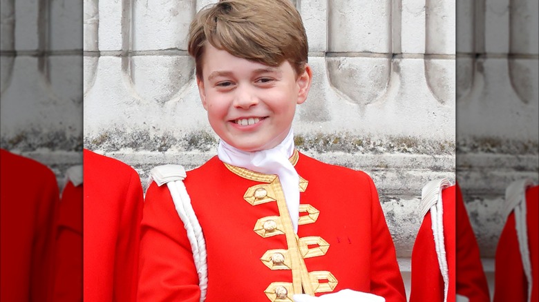 Prince George at King Charles and Queen Camilla's coronation