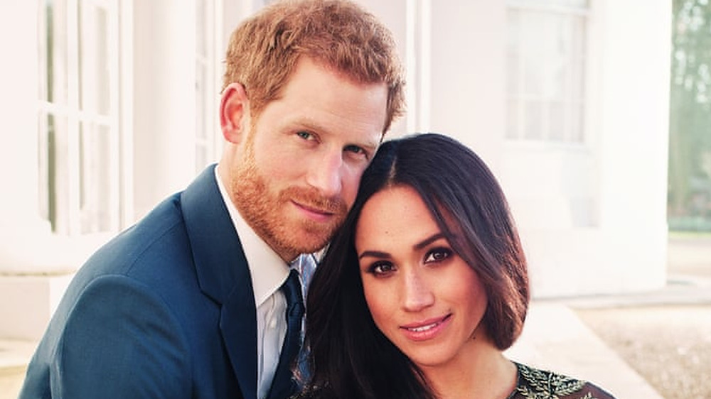 Harry and Meghan in a breezy room