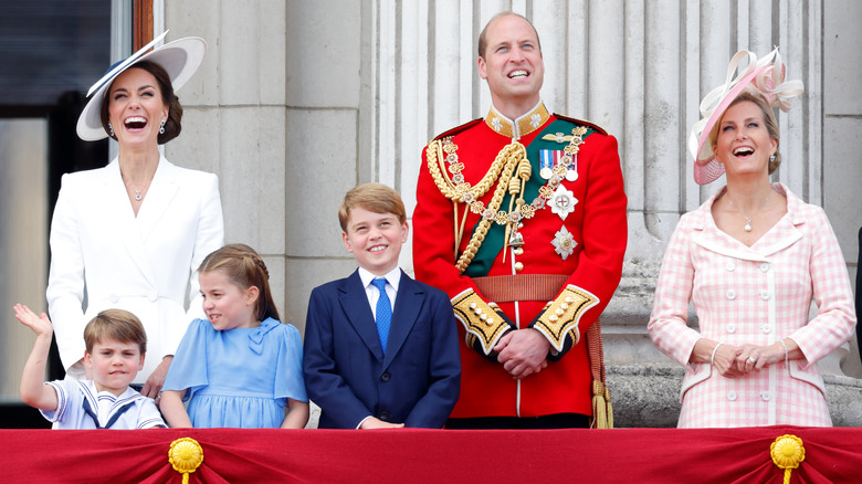 Royals at Trooping the Colour