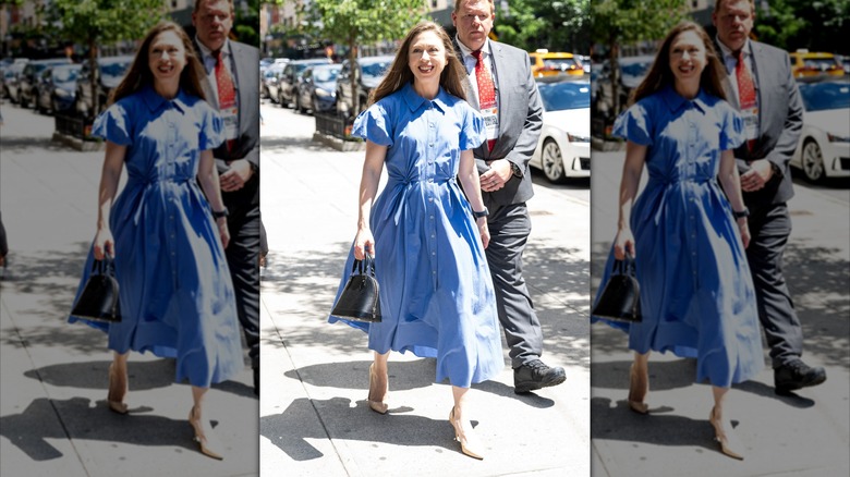 Chelsea Clinton at the Tribeca Festival