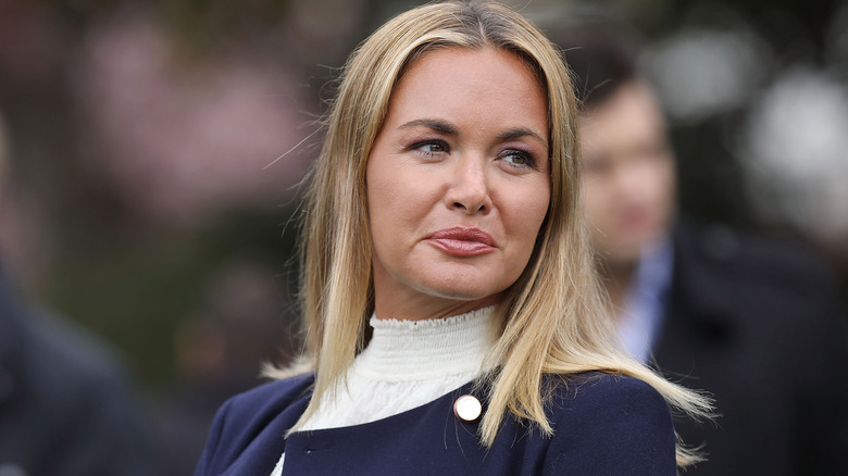 Vanessa Trump attends the 140th annual Easter Egg Roll on the South Lawn of the White House April 2, 2018 in Washington, DC