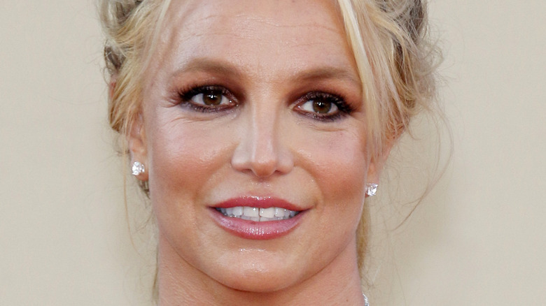 Britney Spears smiling 