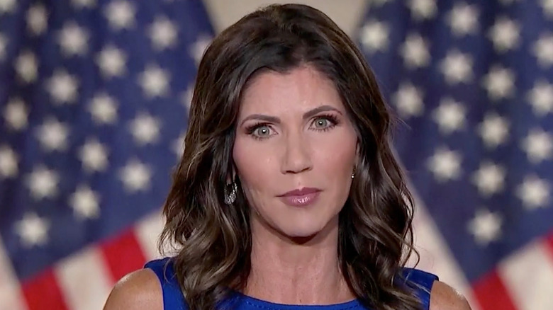 Kristi Noem speaks during the 2020 Republican National Convention
