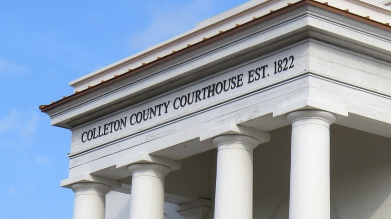 The Colleton County Courthouse in South Carolina