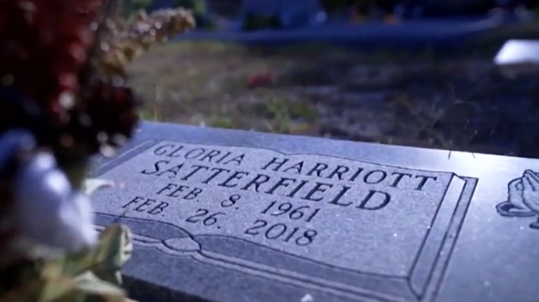 Gloria Satterfield's gravestone