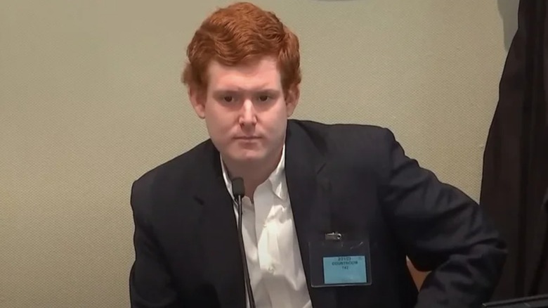 Buster Murdaugh testifies in court in 2023