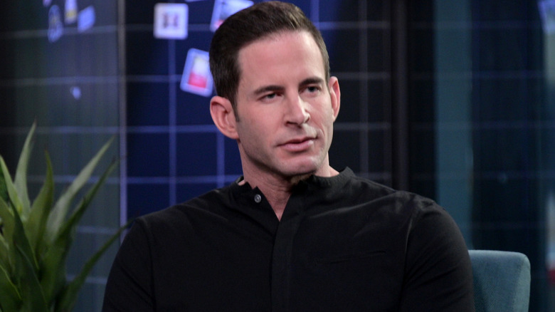 Tarek El Moussa visits the Build Studio in New York City in March 2020
