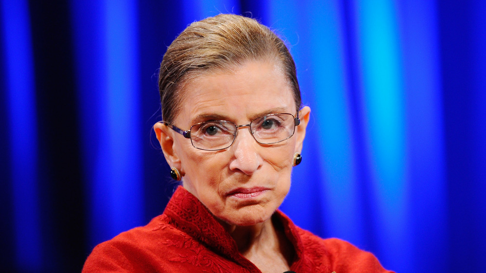 Former Supreme Court Justice Ruth Bader Ginsburg