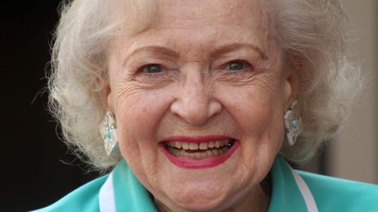 Betty White smiling