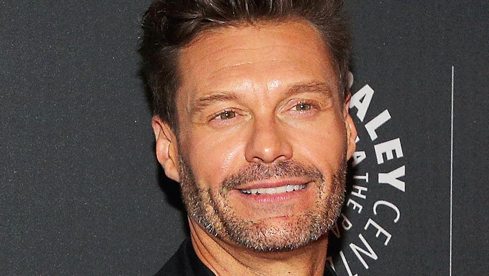 Ryan Seacrest with facial hair