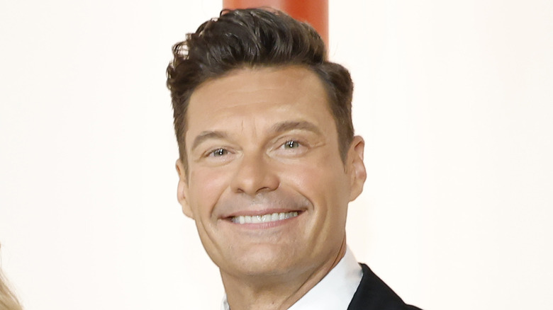 Ryan Seacrest smiling