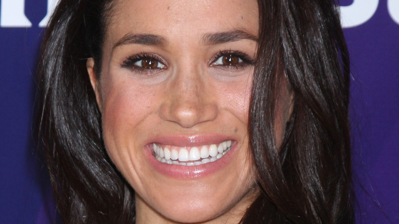 Meghan Markle smiling