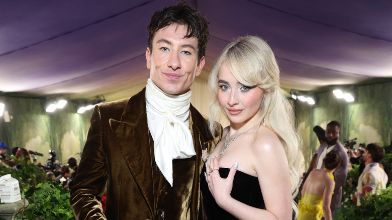 Sabrina Carpenter and Barry Keoghan at the MET Gala