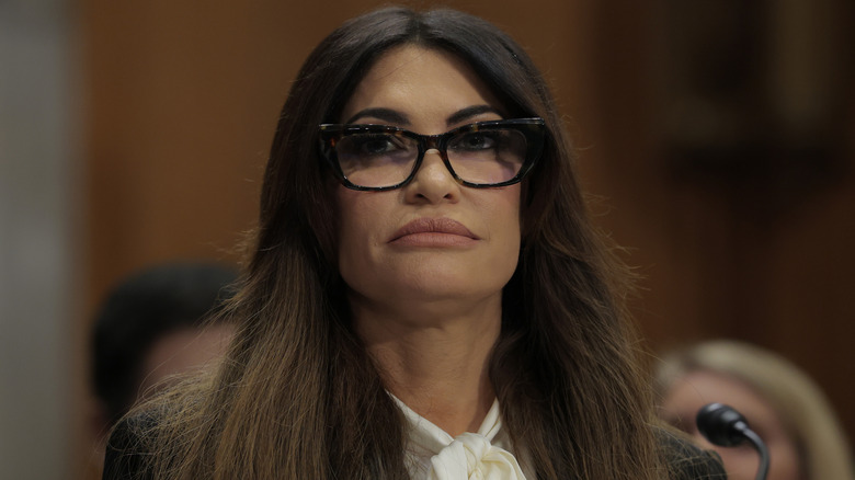 Kimberly Guilfoyle in a courtroom