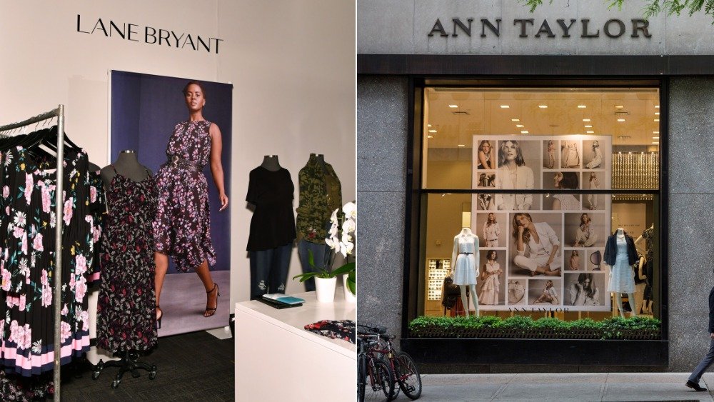 Lane Bryant and Ann Taylor stores