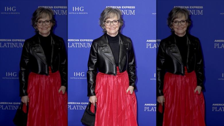 Sally Field smiles for a photo at the 2023 Palm Springs International Film Awards