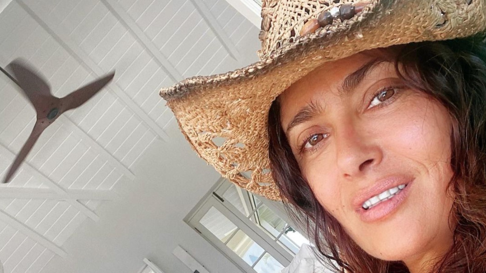 Salma Hayek Is Beautiful With out Make-up