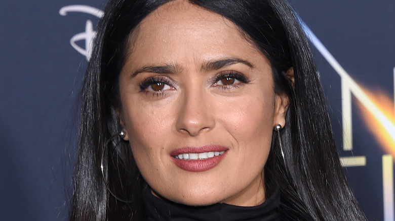 Salma Hayek smiling