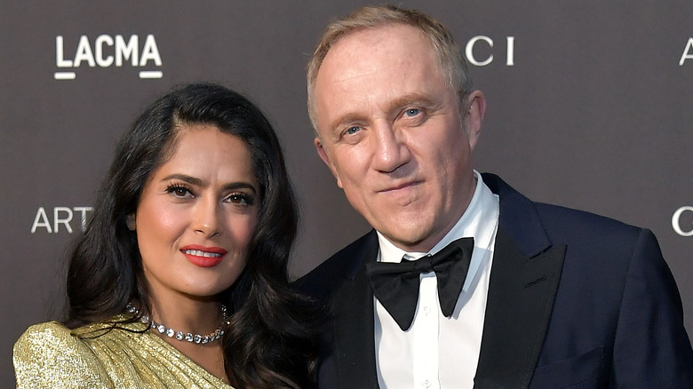 François-Henri Pinault and Salma Hayek